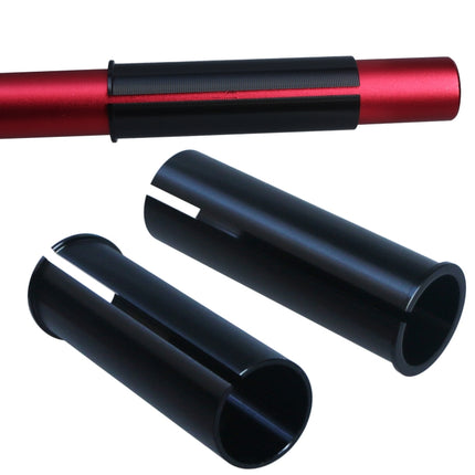 2 PCS FMFXTR Bicycle Seat Tube Reducer Sleeve Conversion Sleeve, Specification: 28.6mm To 25.4mm-garmade.com