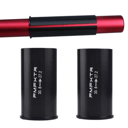 2 PCS FMFXTR Bicycle Seat Tube Reducer Sleeve Conversion Sleeve, Specification: 30.8mm To 27.2mm-garmade.com