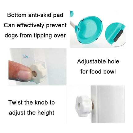 Pet Anti-Skid & Leak-Proof Automatic Water Dispenser(Rose Red)-garmade.com