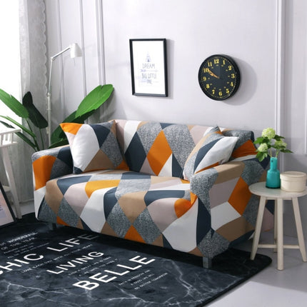 Fabric High Elastic All Inclusive Lazy Sofa Cover, Size: 1 Person(Cube)-garmade.com