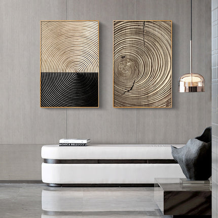 Solid Wood Inner Frame Living Room Painting Wall Decoration Painting, Size: 30x40cm(C)-garmade.com