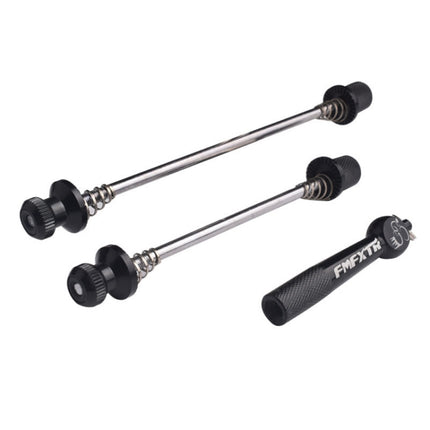 FMFXTR Mountain Bicycles Flower Drum Fast Disassembly Rod(Black)-garmade.com