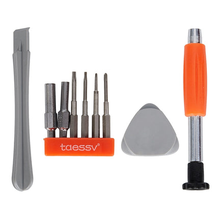 taessv Game Console Disassembly Screwdriver Set For Nintendo Switch, Specification: Orange （9 PCS)-garmade.com