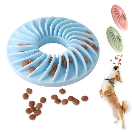 Pet Fun Missing Food Toys Bite-resistant Molar Dog Interactive Toy(Green)-garmade.com