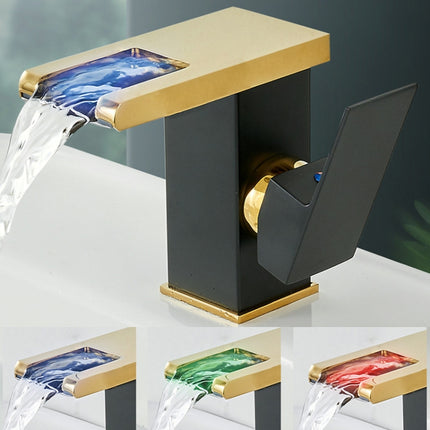 Smart Color-changing Temperature Recognition Faucet, Specification: A Style-garmade.com