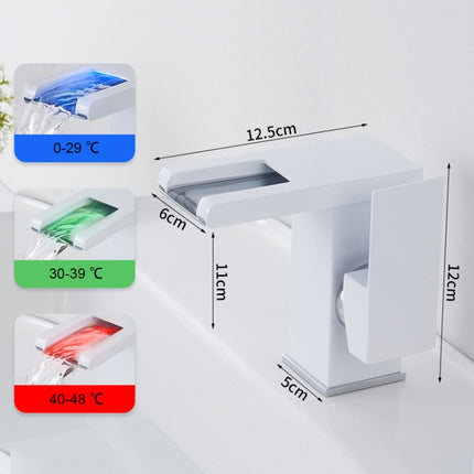 Smart Color-changing Temperature Recognition Faucet, Specification: A Style-garmade.com