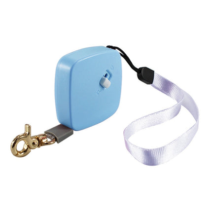 Automatic Telescopic Dog Traction Rope Small Pet Retractor(Square Blue)-garmade.com