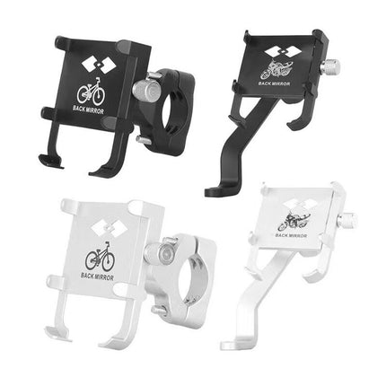 Motorcycle Bicycle Navigation Stand, Color: H5 Black-garmade.com