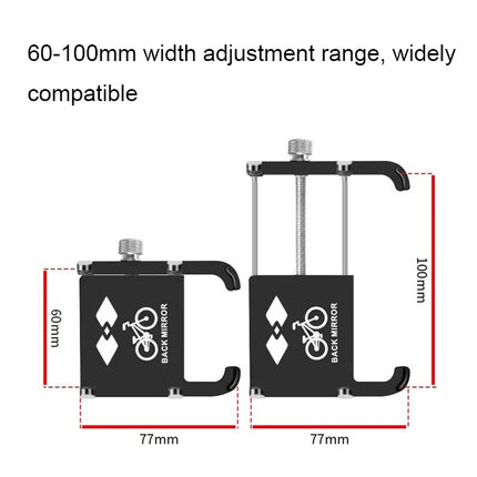 Motorcycle Bicycle Navigation Stand, Color: H5 Black-garmade.com
