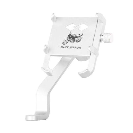 Motorcycle Bicycle Navigation Stand, Color: H5 White-garmade.com