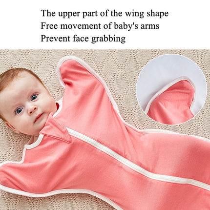 Insular Baby Cotton Quilt Newborn Swaddle Sleeping Bag Blanket, Size: 60cm For 0-3 Months(Rose Red)-garmade.com