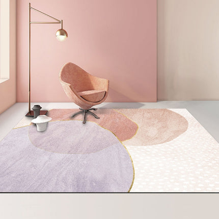 Modern Abstract Geometric Living Room Rug Coffee Table Cushion, Size: 50x80cm(10)-garmade.com