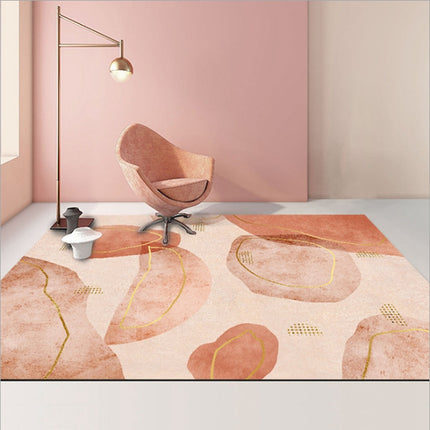 Modern Abstract Geometric Living Room Rug Coffee Table Cushion, Size: 60x90cm(01)-garmade.com