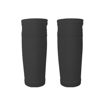 Sweat-Absorbing Breathable Insert Socks Calf Guard Socks Football Protective Gear(Black L)-garmade.com