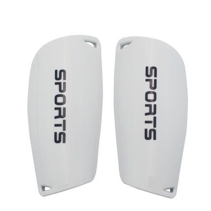 Football Shin Pads Reinforced Shin Pads Sports Calf Pads(White S)-garmade.com