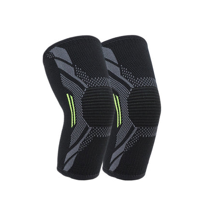 2pcs Three-Dimensional Compression Belt Tightens Comfortable Breathable Warm Elbow Pads(L)-garmade.com