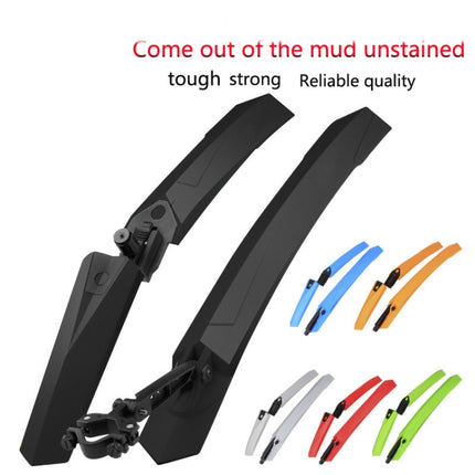 2632 Bicycle Quick Release Mudguards, Style: Ordinary (Black)-garmade.com
