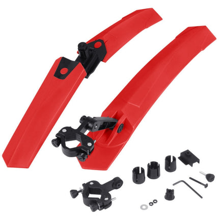 2632 Bicycle Quick Release Mudguards, Style: Ordinary (Red)-garmade.com