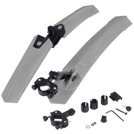 2632 Bicycle Quick Release Mudguards, Style: Ordinary (Gray)-garmade.com