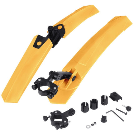 2632 Bicycle Quick Release Mudguards, Style: Ordinary (Yellow)-garmade.com