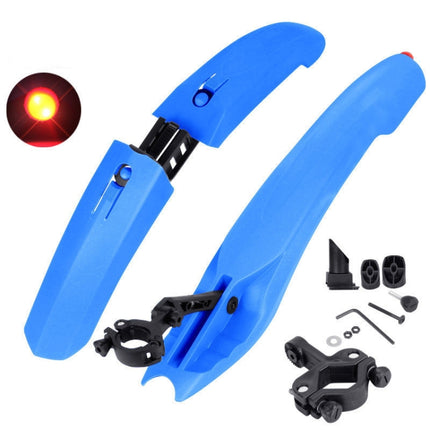 2632 Bicycle Quick Release Mudguards, Style: Widened (Blue)-garmade.com
