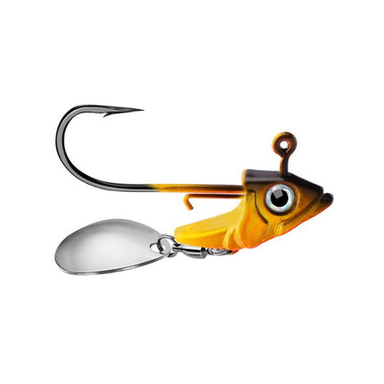 5 PCS Lead Material Fish Shape Anti-hanging Bottom Hook, Specification: 15g(Orange)-garmade.com