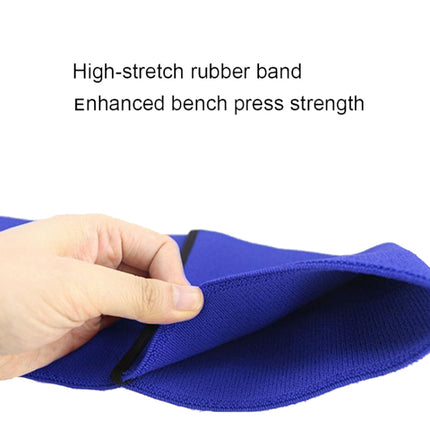 Weightlifting Fitness Protection Elbow Resistance Bandage, Size: S(Blue)-garmade.com
