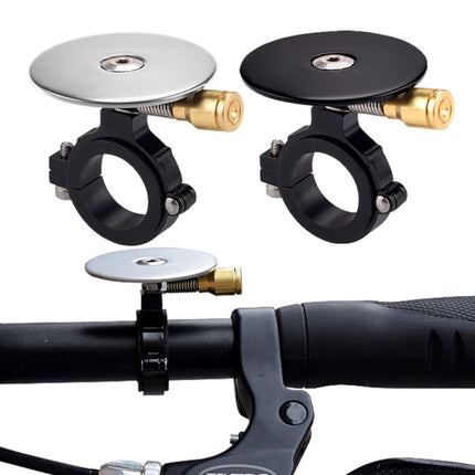 FMFXTR Bicycle Bell Mountain Bike Invisible Retro Loud Bell(Black)-garmade.com