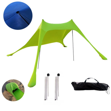 Outdoor Beach Lycra Canopy Camping Tent Sunshade Fishing Tent, Size: 210x200x150cm(Sky Blue)-garmade.com