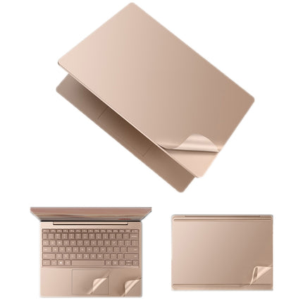 JRC 4 in 1 Top Cover Film + Full Support Film + Bottom Cover Film + Touch Film for Surface Laptop Go 12.4(Sandstone Gold)-garmade.com