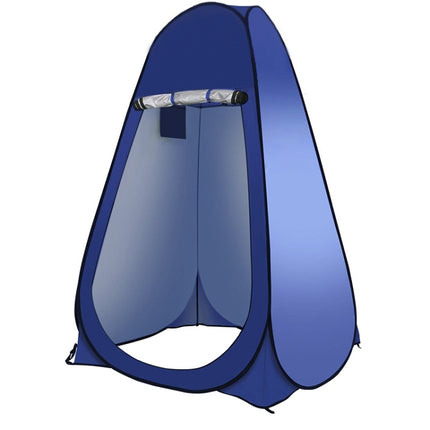 Outdoor Camping Toilet Changing Tent Automatic Shower Bathing Tent, Style: Single Person(Blue)-garmade.com