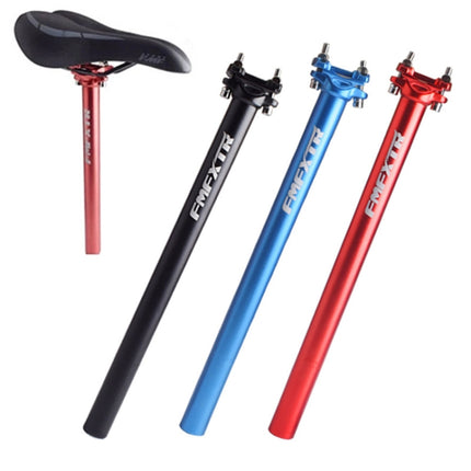FMFXTR Bicycle Extended Saddle Seat Tube Double Nail Straight Tube, Specification: 27.2mm(Blue)-garmade.com