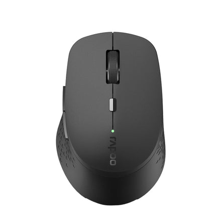 Rapoo M300G 1600DPI 3 Keys Laptop Office Silent Wireless Bluetooth Mouse(Deep Gray)-garmade.com