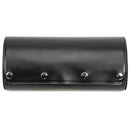 CONTACTS FAMILY Outdoor Convenient Leather Watch Storage Box(Black)-garmade.com
