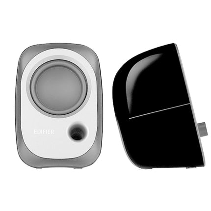 2 PCS Edifier R12U Subwoofer Mobile Phone Mini Desktop Computer USB Audio(Black)-garmade.com