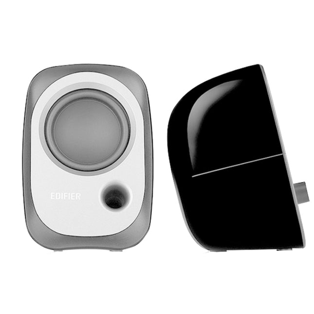 2 PCS Edifier R12U Subwoofer Mobile Phone Mini Desktop Computer USB Audio(Black)-garmade.com