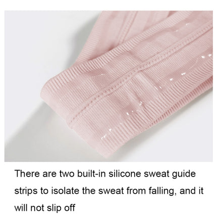 Silicone Non-slip Running Sweat-absorbent Headband(Black)-garmade.com