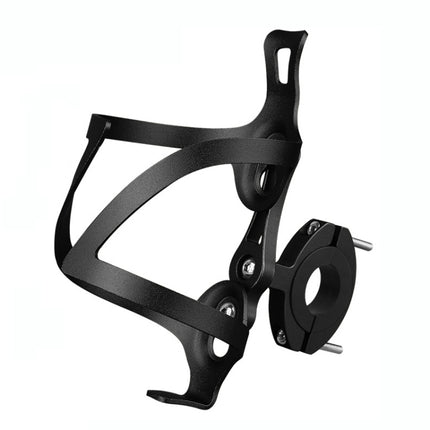 Bicycle Aluminum Alloy Kettle Frame(Black Bilateral With Base)-garmade.com
