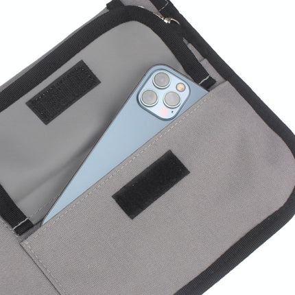 Oxford Portable Medical Personnel Tool Waist Bag(Grey)-garmade.com