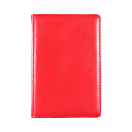 WZJZ0101 PU Leather Thickened Notebook, Specification: A5(Red)-garmade.com