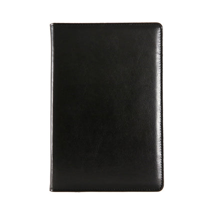 WZJZ0101 PU Leather Thickened Notebook, Specification: A5(Black)-garmade.com