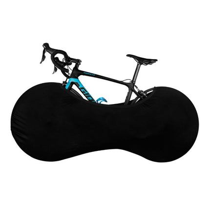 Bicycle Tire Dust Cover High Elasticity Universal Road Bike Wheel Cover(Black)-garmade.com