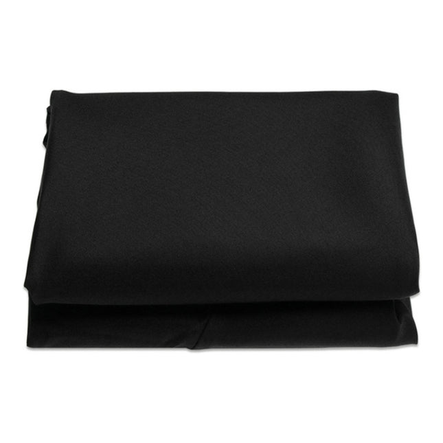 Polyester Parasol Replacement Cloth Round Garden Umbrella Cover, Size: 3m 6 Ribs(Black)-garmade.com