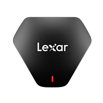 Lexar LRWR500 3 In 1 TF Card SD Card CF Card Multi-Function USB3.1 Card Reader(Black)-garmade.com