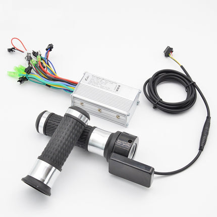 36V 350W Electric Scooter LCD Screen Turning Handle Governor Controller Kit-garmade.com