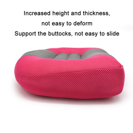 Driving Test Thickening & Heightening Pad Office Correction Hip Pad, Size: 38x38x10cm(Rose Gray)-garmade.com