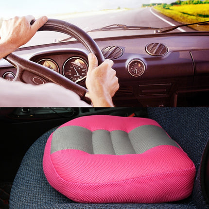 Driving Test Thickening & Heightening Pad Office Correction Hip Pad, Size: 38x38x10cm(Gray)-garmade.com
