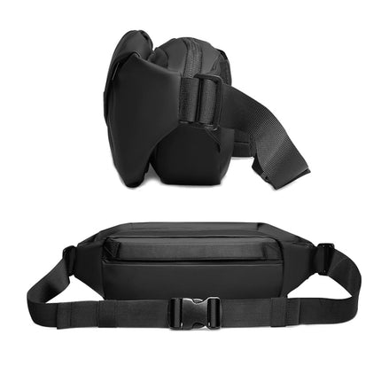 MARK RYDEN Small Chest Bag Men Casual Sports Messenger Bag Shoulder Bag(Elite Black 7786)-garmade.com