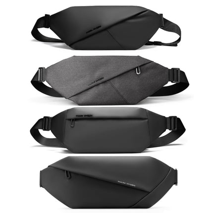 MARK RYDEN Small Chest Bag Men Casual Sports Messenger Bag Shoulder Bag(Elegant Black 7786)-garmade.com