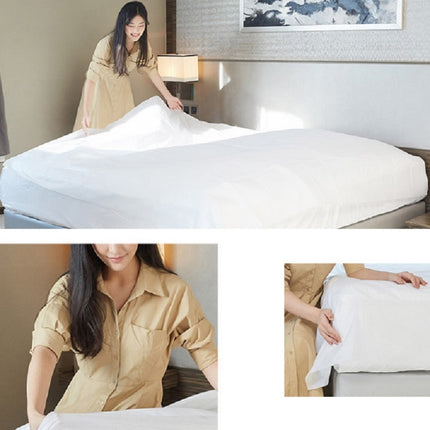 2 PCS Travel Hotel Supplies Disposable Anti-dirty Pillowcase Sheet Quilt Cover Sheet For 1 Person 160x220cm-garmade.com